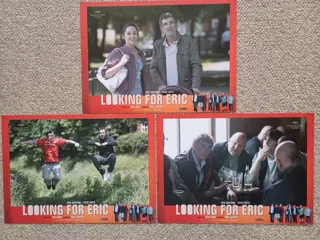 LOOKING   FOR   ERIC     lobbycard set.