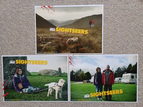 SIGHTSEERS     lobbycard set.