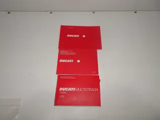 INSTRUCTIEBOEKJE Ducati Multistrada 1100 2007 - 2009