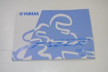 INSTRUCTIEBOEKJE Yamaha FZ6 2008 - 2009