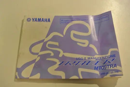INSTRUCTIEBOEKJE Yamaha MT 09 Tracer 2015 - 2017 / 2018 -