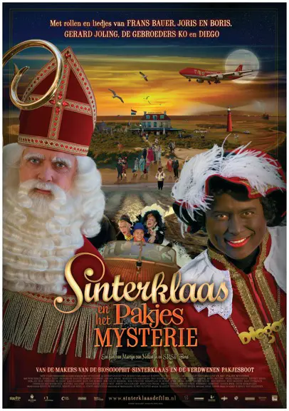 SINTERKLAAS EN HET PAKJES MYSTERIE filmposter.