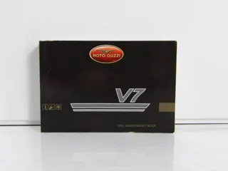 INSTRUCTIEBOEKJE Moto Guzzi V7 Racer 2006 - 2016