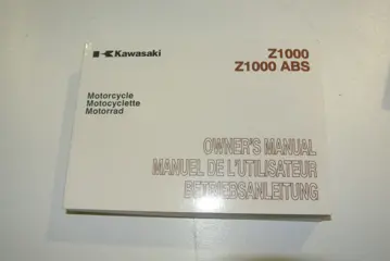 INSTRUCTIEBOEKJE Kawasaki Z 1000 2007 - 2009