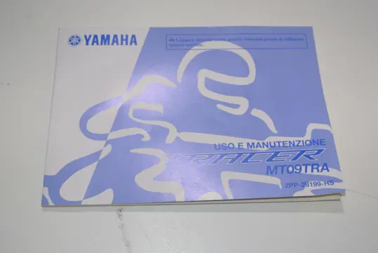 INSTRUCTIEBOEKJE Yamaha MT 09 Tracer 2015 - 2017