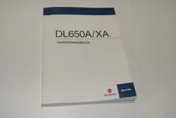 INSTRUCTIEBOEKJE Suzuki DL 650 V STROM 2015 - 2016 / 2017 -