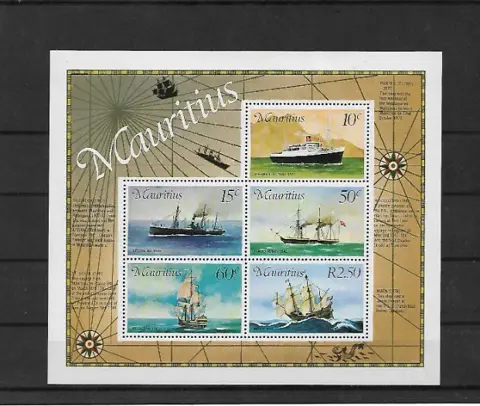 Mauritius Michel Blok 4 Postfris