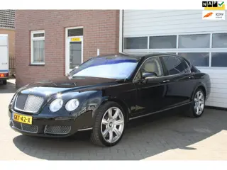 Bentley CONTINENTAL FLYING SPUR 6.0 W12 Zwart Met Creme Lederen Interieur 93.000Km Zeer Nette Auto!!