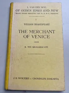 The merchant of Venice ,William Shakespeare