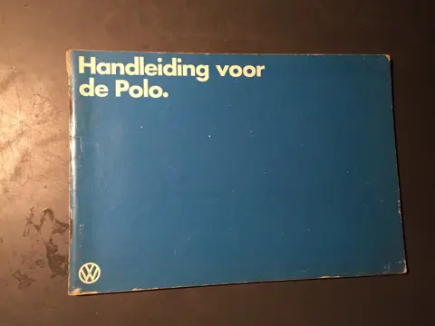Instructieboekje Volkswagen   Polo  1979