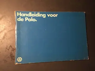 Instructieboekje Volkswagen   Polo  1979