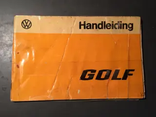 Instructieboekje Volkswagen GOLF 1977