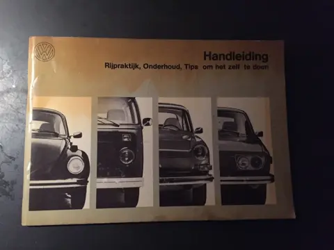 Instructieboekje Volkswagen  Type 1 _2_3 en 4   1972 _ Deel 2