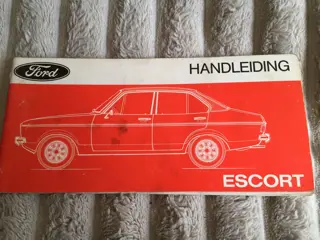 Instructieboekje  Ford Escort  MK2  1975