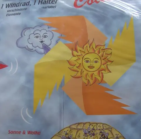 WINDMOLEN Zon en Wolken sonne en wolke NIEUW