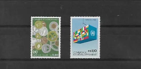 UNO-Geneve Michel nr. 115-16 Postfris