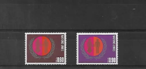 UNO-Geneve Michel nr. 48-49 Postfris