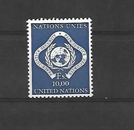UNO-Geneve Michel nr. 10 Postfris