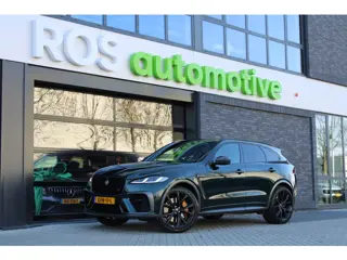 Jaguar F-Pace 5.0 V8 S/C AWD SVR | UNIEK! | DEALER OND | HUD | 360 | STOELKOELING | ELEK TREKHAAK | 