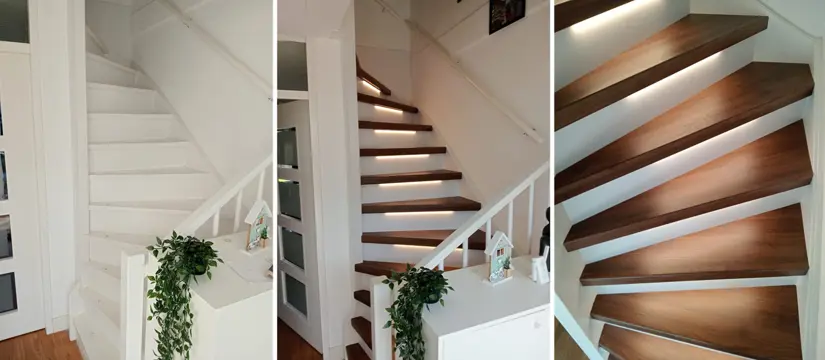 Trap met dubbele draai laten renoveren?