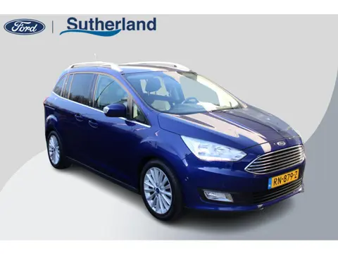 Ford Grand C-Max 1.0 Titanium 125pk | Trekhaak | Sensoren Voor & Achter | verwarmd voorruit
