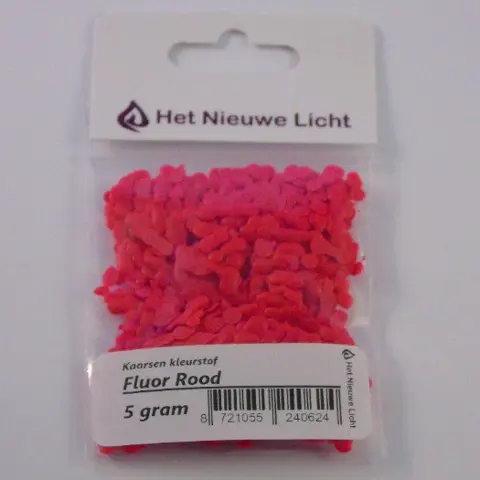 Kaarsen kleurstof Fluor Rood