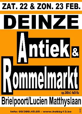 Antiek &amp; Rommelmarkt te Deinze