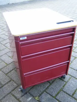 Verrijdbaar 3-ladeblok. 40xvr