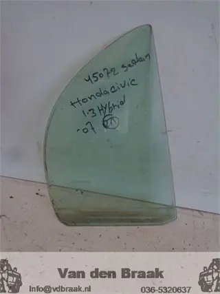 Honda Civic 4 deurs 2006-2011 Scheerruit portier rechts achter