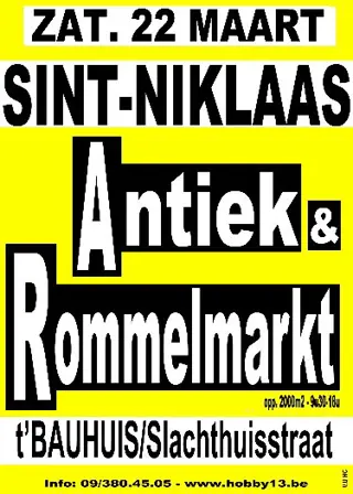 Antiek &amp; Rommelmarkt te Sint-Niklaas