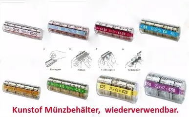 Munthulzen geschikt voor hergebruik en voordelig.