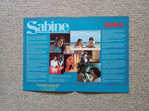 SABINE     persmap + foto ' s.