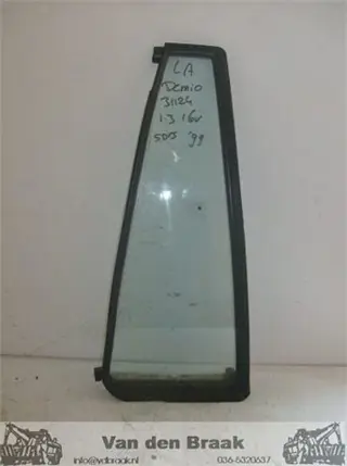 Mazda Demio 1998-2001 Scheerruit portier links achter