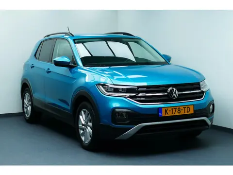 Volkswagen T-Cross 1.0 TSI Life 2021. Navi, Adaptief Cruise, Led Koplampen, Stoelverw, 16"LMV, Park 