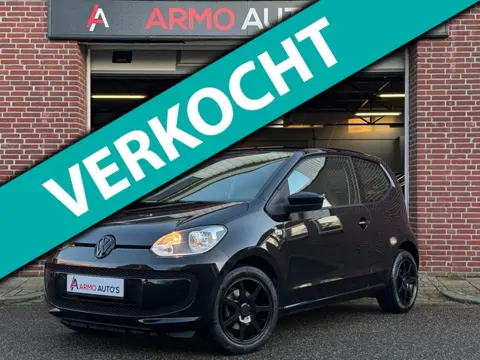Volkswagen Up! 1.0 high up! | Airco | Black on Black | Rijklaar