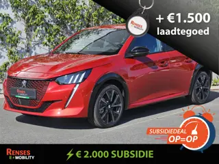 Peugeot e-208 EV GT 350 50 kWh - €2.000 milieusubsidie