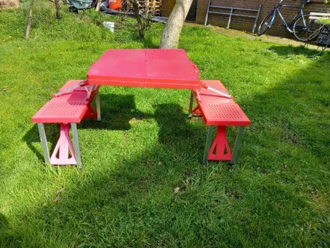 Inklapbare picknicktafel voor 4 personen