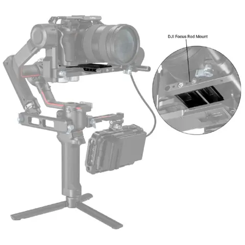 SmallRig 3158 Manfrotto Quick Release Plate for DJI RS 2/RSC 2/Ronin-S Gimbal