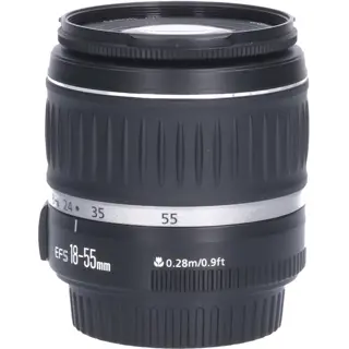 Tweedehands Canon EF-S 18-55mm f/3.5-5.6 DC II CM3039