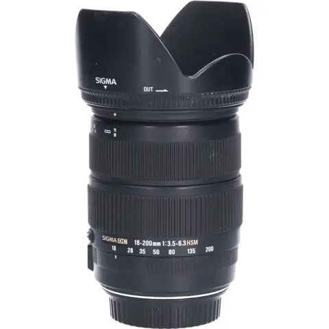 Tweedehands Sigma 18-200mm f/3.5-6.3 DC OS HSM Canon CM3107