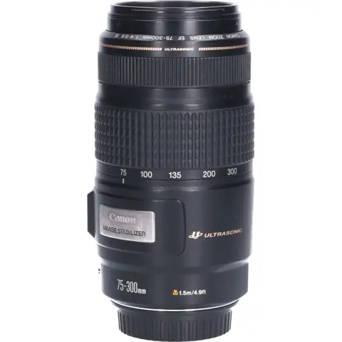 Tweedehands Canon EF 75-300mm f/4.0-5.6 IS USM CM3105