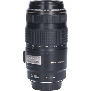 Tweedehands Canon EF 75-300mm f/4.0-5.6 IS USM CM3105