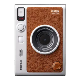 Fuji Instax Mini EVO Camera Brown