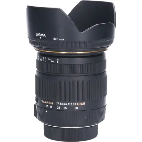 Tweedehands Sigma 17-50mm f/2.8 EX DC OS HSM Nikon CM3012