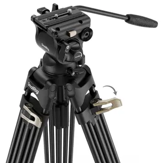 SmallRig Heavy Duty Fluid Head Tripod Kit AD 01S 4686