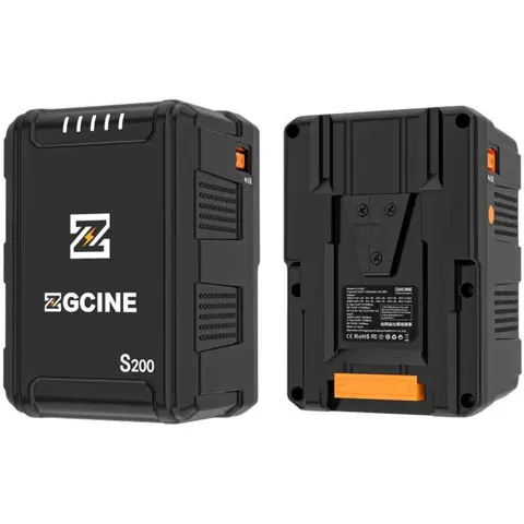 ZGCINE V-Mount Battery 200WH S-Series