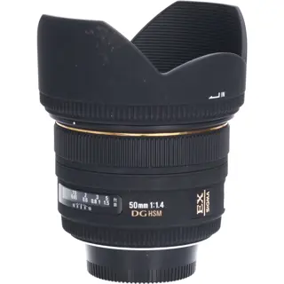 Tweedehands Sigma 50mm f/1.4 EX DG HSM Nikon-AF CM3028
