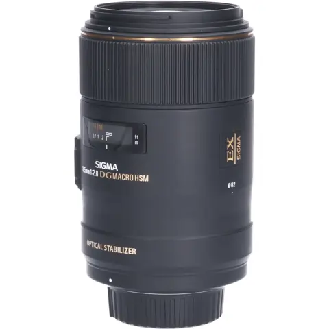 Tweedehands Sigma 105mm f/2.8 EX DG OS HSM Macro Nikon CM3071