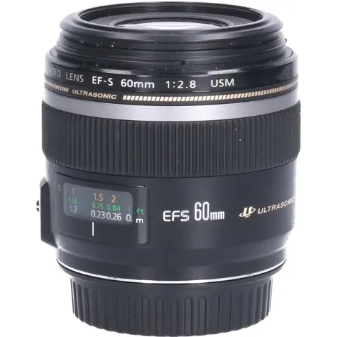 Tweedehands Canon EF-S 60mm f/2.8 Macro USM CM3106