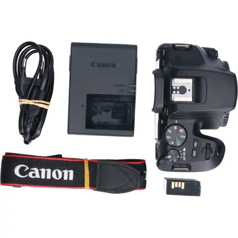 Tweedehands Canon EOS 250D Body Zwart CM2985